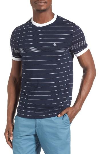 Men's Original Penguin Stripe Ringer T-shirt