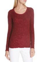 Women's Rag & Bone Collier Jacquard Top, Size - Red