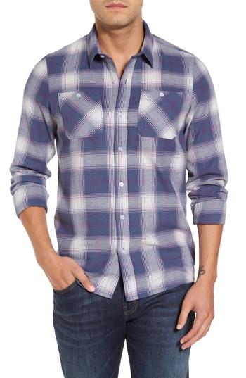 Men's Travis Mathew Matteson Plaid, Size - Blue