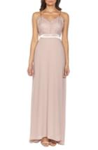 Women's Tfnc Cory Lace Bodice Gown - Pink