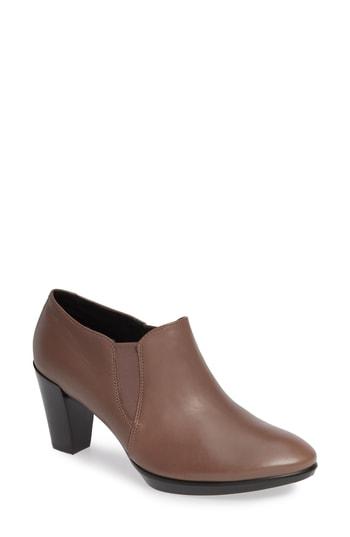 Women's Ecco Shape 55 Plateau Stack Bootie -6.5us / 37eu - Grey