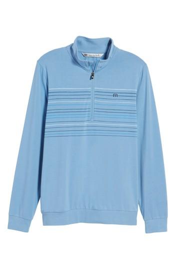 Men's Travis Mathew Vesa Quarter Zip Pullover