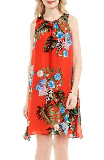Women's Vince Camuto Havana Tropical A-line Dress