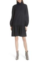 Women's Tibi Jackson Twill Drop Waist Dress, Size - Blue