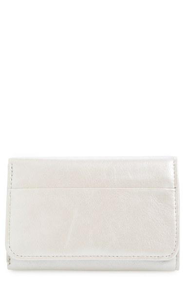 Women's Hobo 'jill' Trifold Wallet - Grey