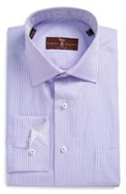 Men's Robert Talbott Estate Classic Fit Stripe Dress Shirt .5 - Purple