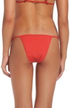 Women's Minimale Animale The Mirage Ribbed Bikini Bottoms - Red
