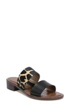 Women's Sam Edelman Jeni Genuine Calf Hair Sandal M - Brown