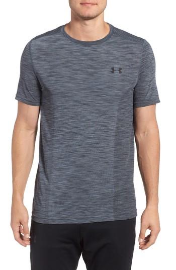 Men's Under Armour Threadborne Fit T-shirt, Size Large - Metallic