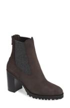 Women's Splendid Nestor Pointy Toe Kitten Heel Bootie .5 M - Brown