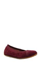 Women's L'amour Des Pieds Yerusha Flat .5 M - Burgundy