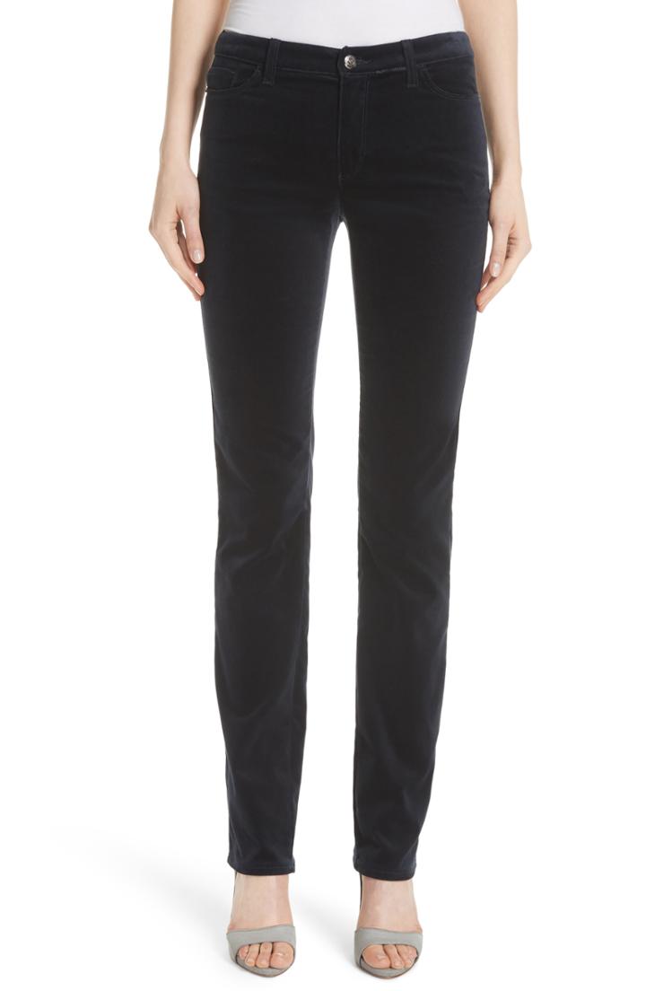 Women's Emporio Armani Slim Velvet Pants