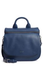 Matt & Nat Cerri Faux Leather Top Handle Bag - Blue