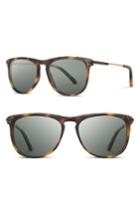 Men's Shwood Keller 53mm Sunglasses - Matte Brindle / G15