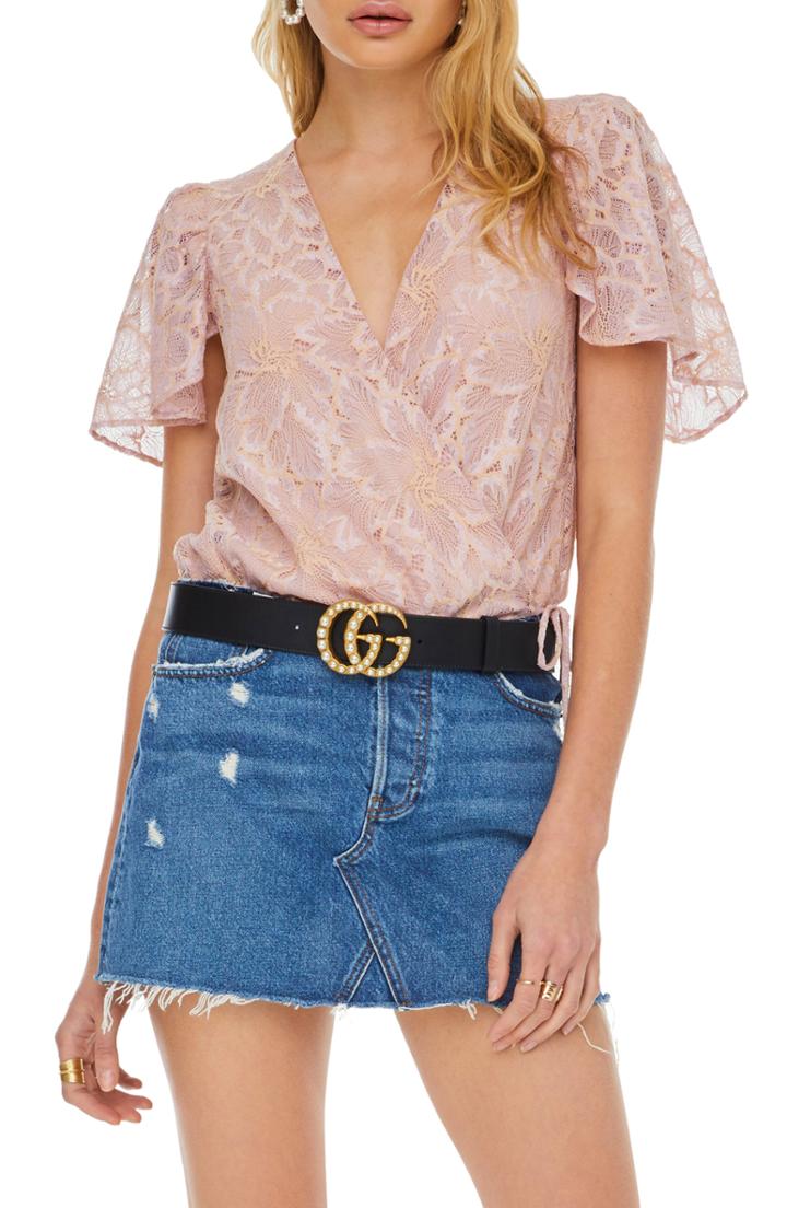 Women's Astr The Label Prism Bodysuit - Pink
