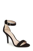 Women's Pelle Moda 'kacey' Ankle Strap Sandal M - Black