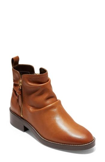 Women's Cole Haan Harrington Grand Slouch Bootie .5 B - Brown