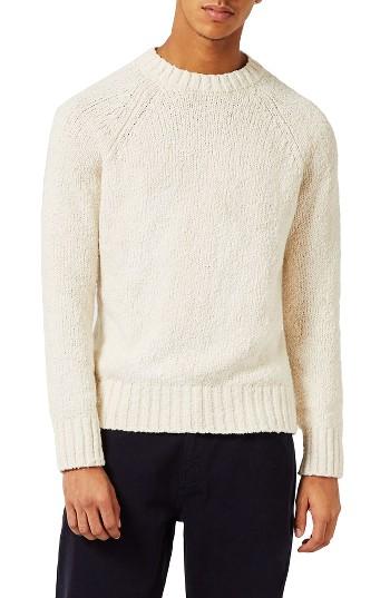 Men's Topman Textured Sweater