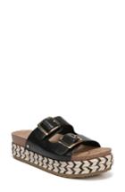 Women's Sam Edelman Oakley Platform Slide Sandal M - Black