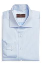 Men's Robert Talbott Tailored Fit Solid Dress Shirt .5 - Blue