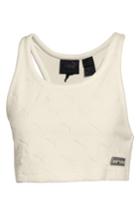 Women's Fenty Puma By Rihanna Jacquard Terry Cloth Crop Tank Top - White