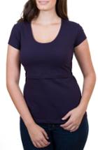 Women's Nurture-elle Mamawear Scoop Neck Nursing Top - Blue