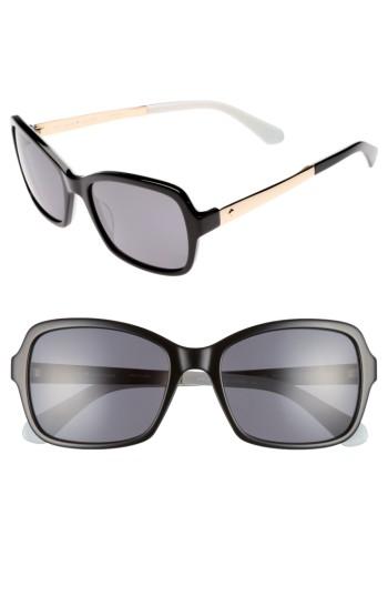 Women's Kate Spade New York Annjanette 55mm Polarized Sunglasses -