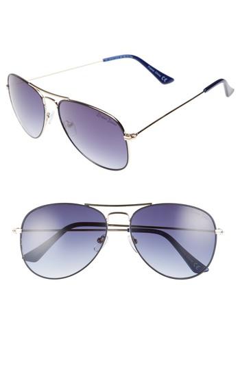 Women's Draper James 58mm Gradient Aviator Sunglasses -