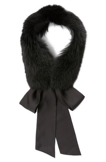 Women's Max Mara Cecilia Genuine Fox Fur Collar