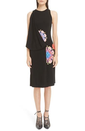 Women's Givenchy Mandala Print Crepe Dress