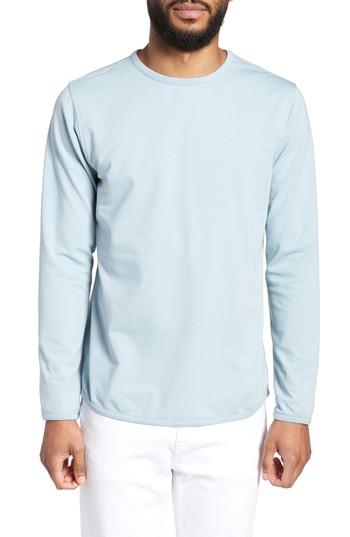 Men's Twentymetrictons Trim Fit Long Sleeve T-shirt - Blue