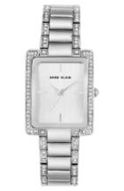 Women's Anne Klein Crystal Bracelet Watch, 28mm X 35mm