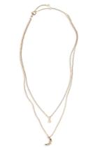 Women's Bp. Layered Moon Necklace