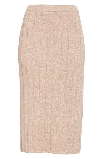 Women's Marc Jacobs Metallic Knit Pencil Skirt