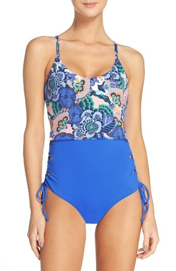 Women's Maaji Reversible One-piece Swimsuit - Blue