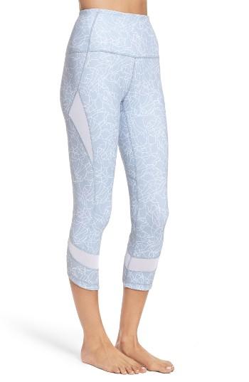 Women's Zella Stellar High Waist Crop Leggings - Grey