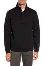 Men's Calibrate Snap Neck Fleece Pullover - Black