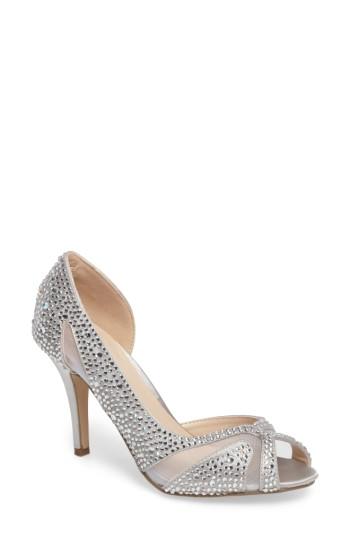 Women's Pink Paradox London Catrina D'orsay Pump .5 M - Metallic