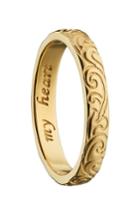 Women's Monica Rich Kosann My Heart 18k Gold Poesy Ring