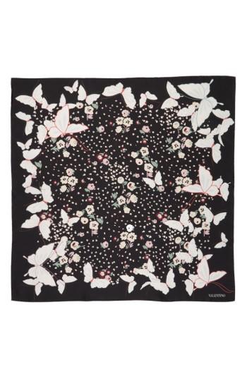 Women's Valentino Butterfly Silk Scarf