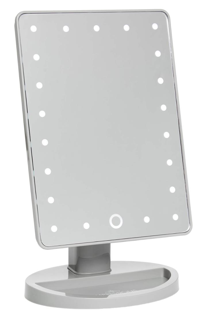 Impressions Vanity Co. Touch 2.0 Dimmable Led Vanity Mirror, Size - Glossy Gray