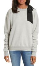 Women's Frame Bow Sweatshirt - Grey