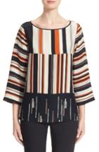 Women's Lafayette 148 New York Aubrianna Print Blouse