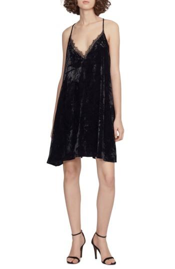 Women's French Connection Lorraine Velvet Slipdress
