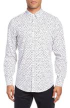 Men's Calibrate Non-iron Print Sport Shirt