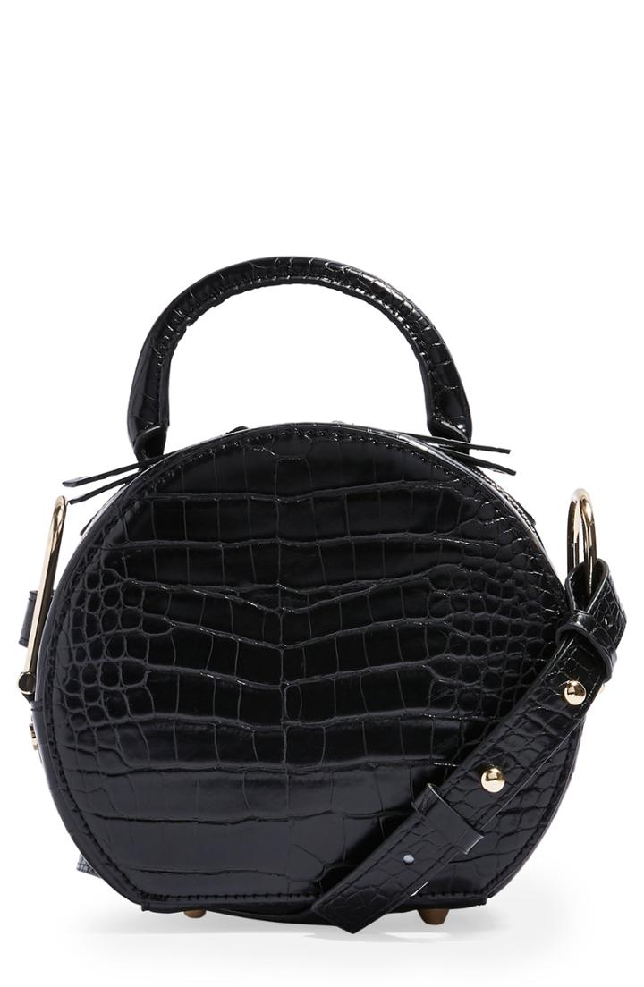Topshop Blair Circle Bag - Black