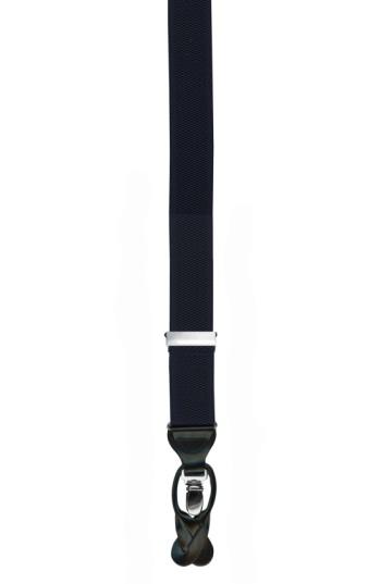 Men's Trafalgar Convertible Stretch Nylon Suspenders, Size - Black