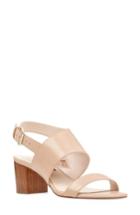 Women's Nine West Forli Asymmetrical Sandal M - Beige