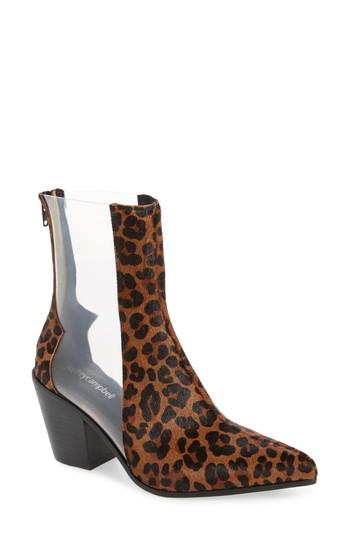 Women's Jeffrey Campbell Aliases Genuine Calf Hair Boot M - Black
