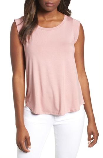 Women's Bobeau Sleeveless Muscle Tank - Pink
